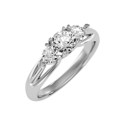The Beautifully Curated Solitaire Ring - Two