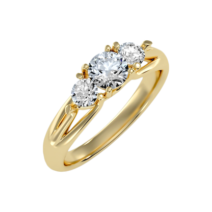 The Beautifully Curated Solitaire Ring In 925 Sterling Silver - Six