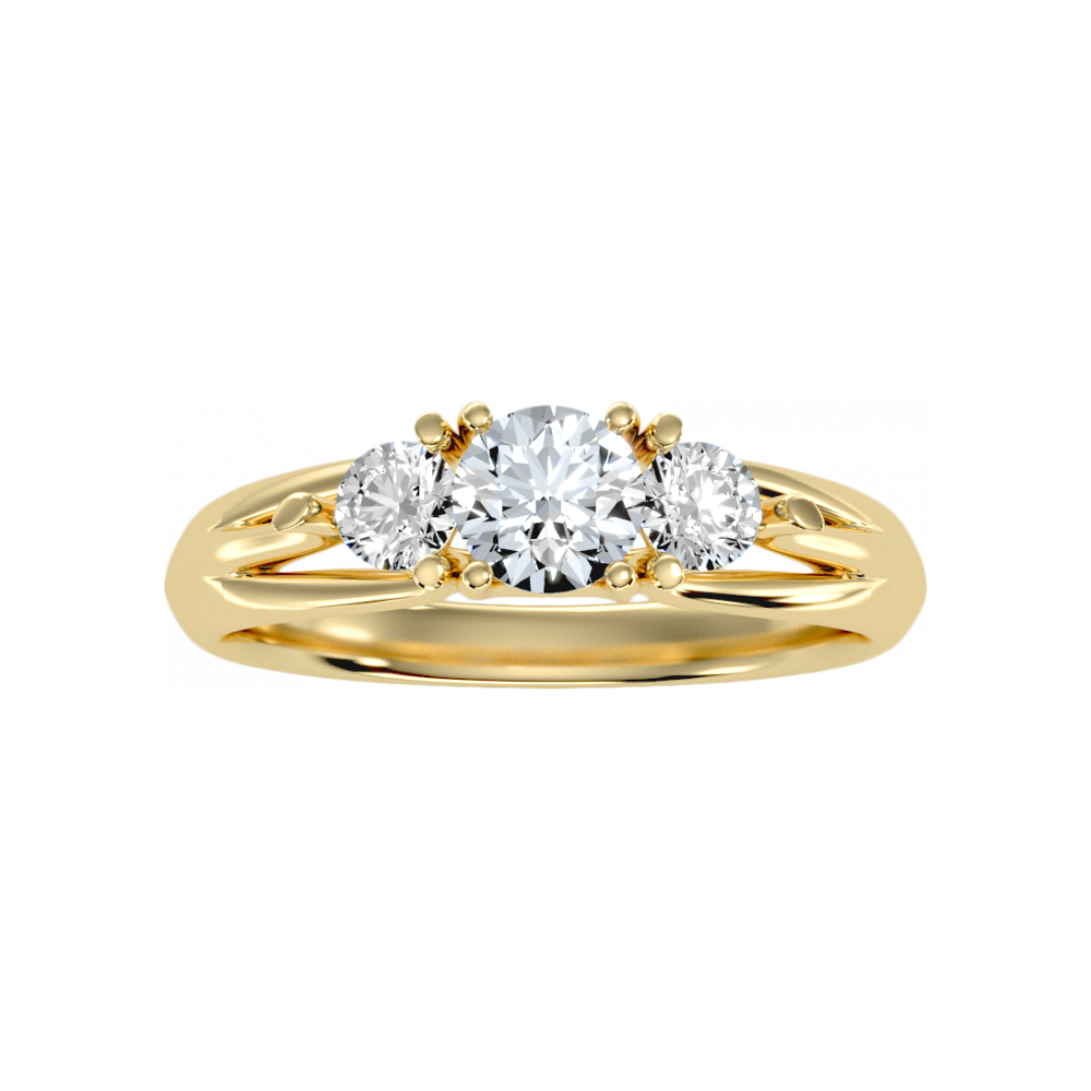 The Beautifully Curated Solitaire Ring - Eight