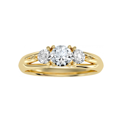 The Beautifully Curated Solitaire Ring In 925 Sterling Silver - Eight