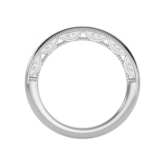 The Beautiful Sleek Wedding Band - One