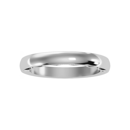 The Beautiful Sleek Wedding Band - Four