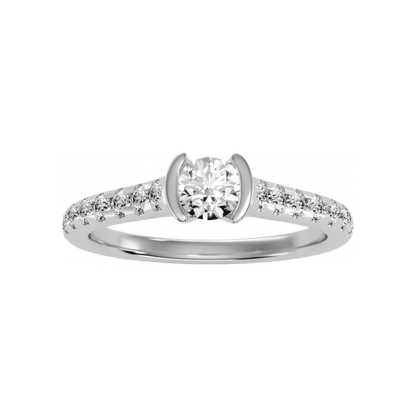 The Bonita Single Stone Ring - Four
