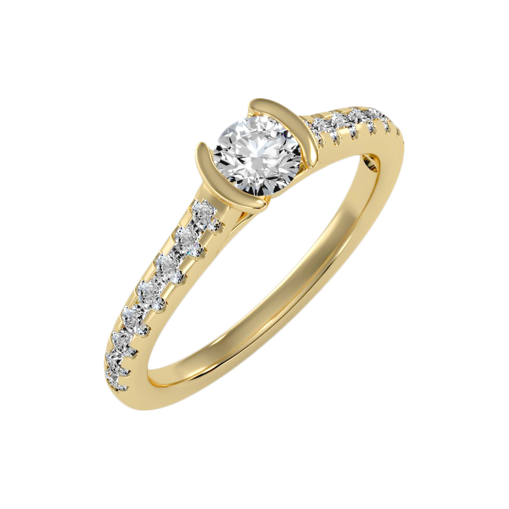 The Bonita Single Stone Ring - Six