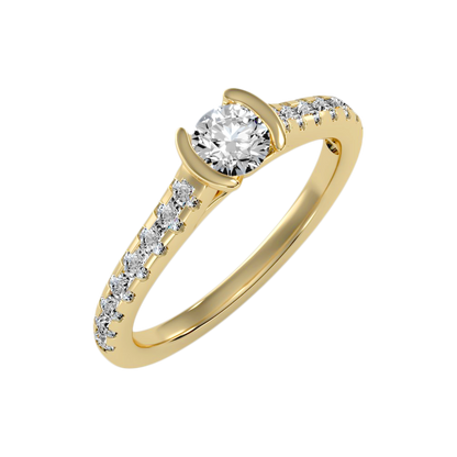 The Bonita Single Stone Ring - Six