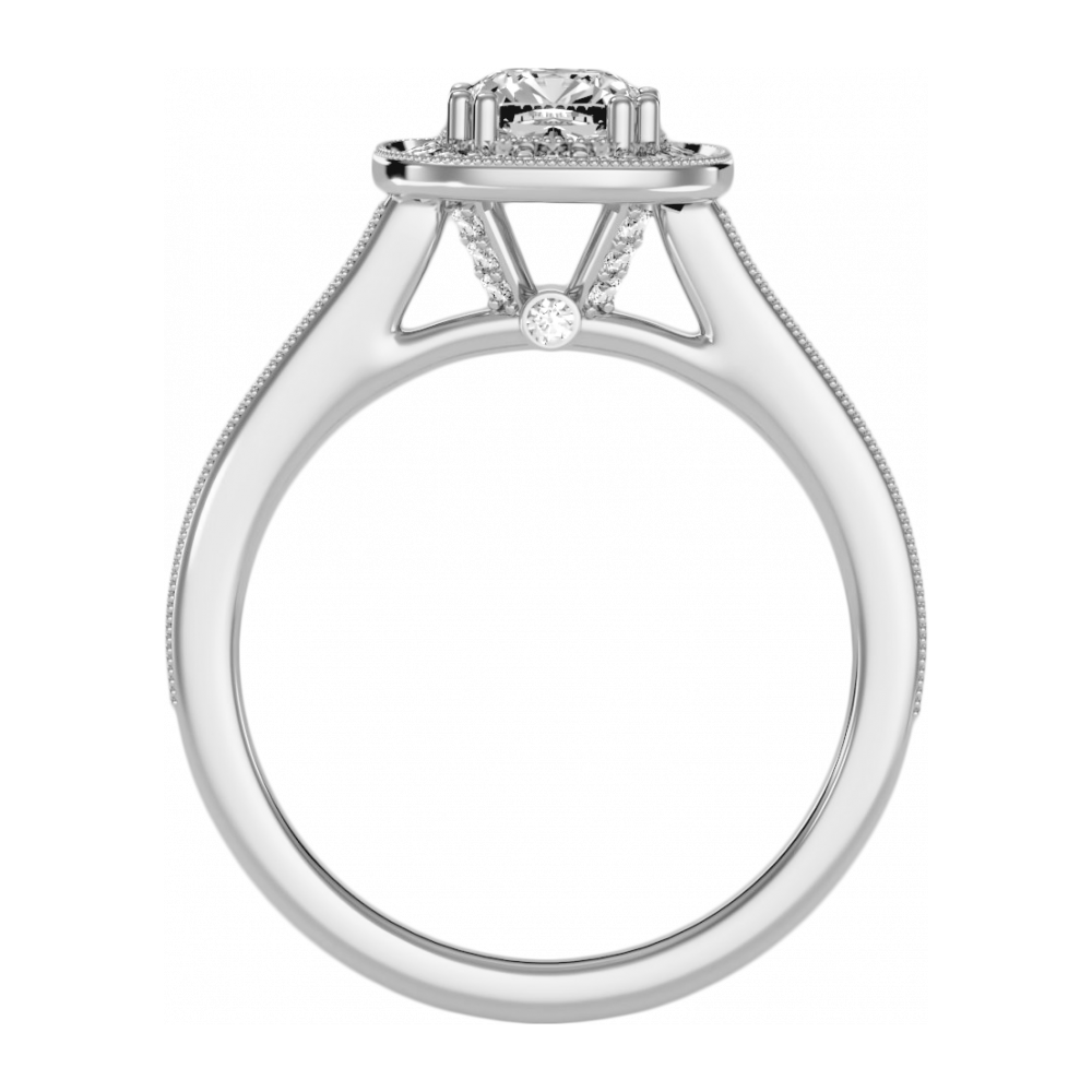 The Breathtaking Halo Ring - One