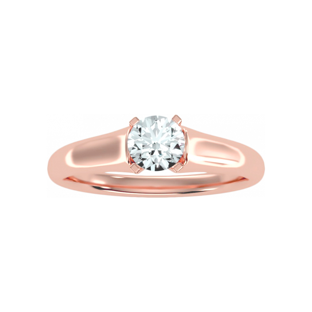The Brilliant And Selfless Solitaire Ring - Twelve