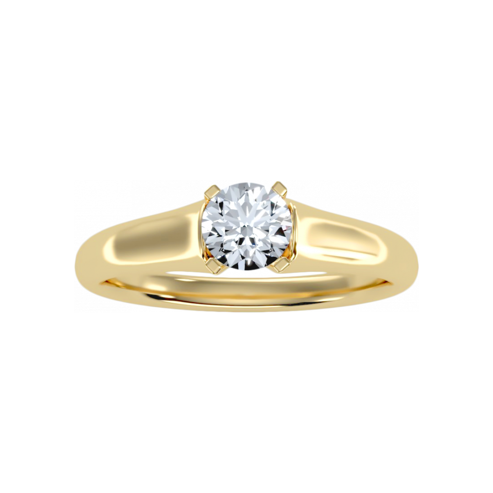 The Brilliant And Selfless Solitaire Ring In 925 Sterling Silver - Eight