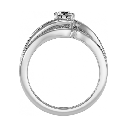 The Brilliant Solitaire Ring In 925 Sterling Silver - One