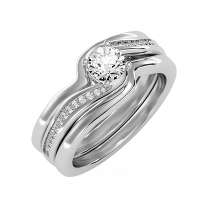 The Brilliant Solitaire Ring In 925 Sterling Silver - Two