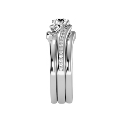 The Brilliant Solitaire Ring In 925 Sterling Silver - Three