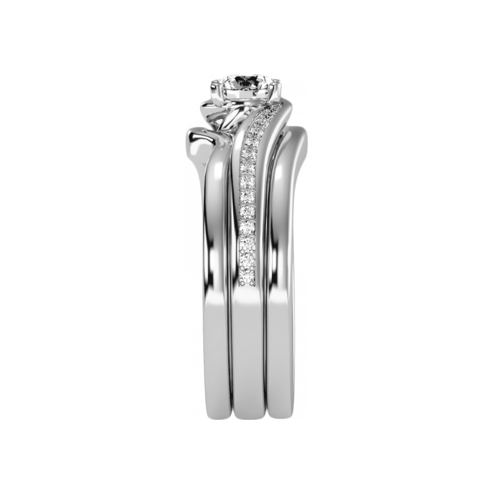 The Brilliant Solitaire Ring - Three