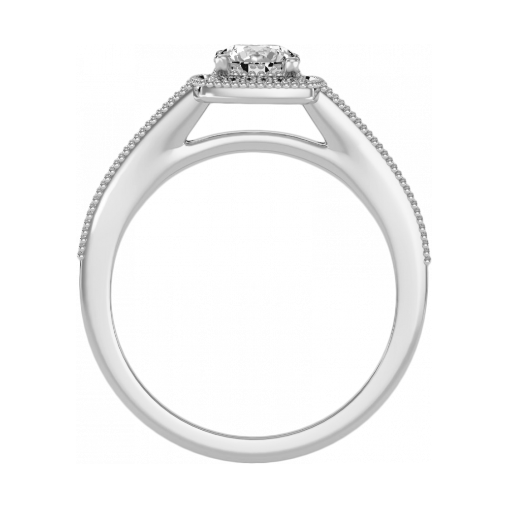The Captivating Halo Ring - One