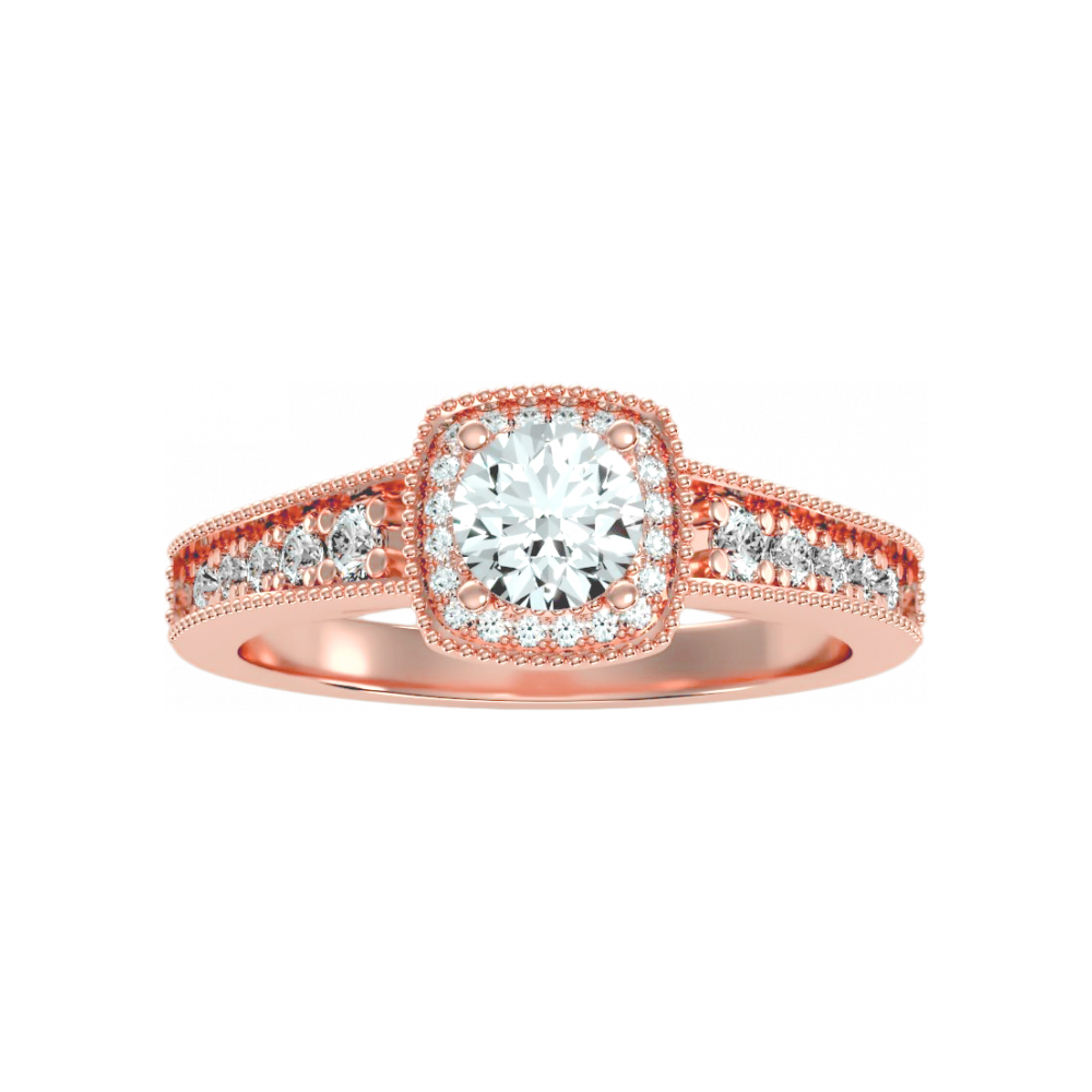 The Captivating Halo Ring - Twelve