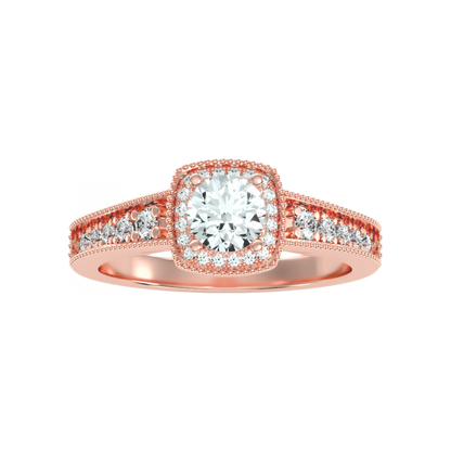 The Captivating Halo Ring - Twelve