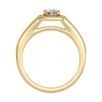 The Captivating Halo Ring - Five