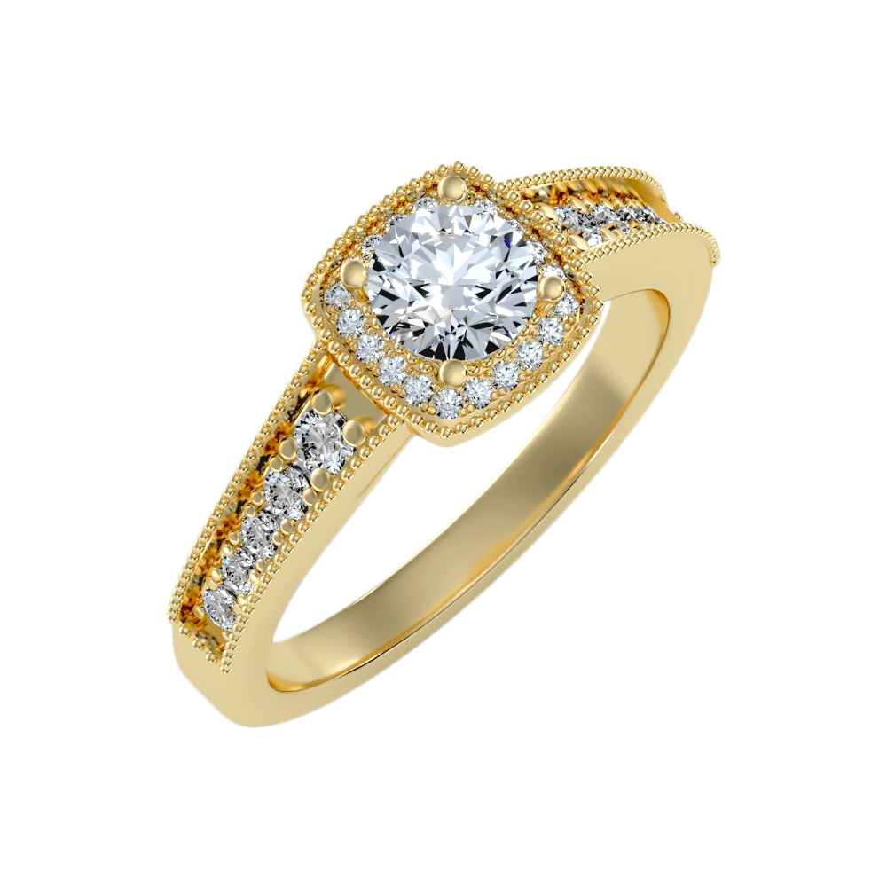 The Captivating Halo Ring - Six