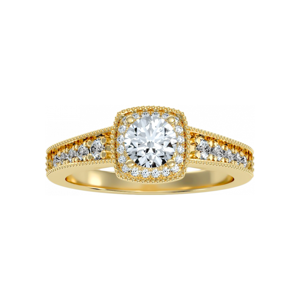 The Captivating Halo Ring - Eight