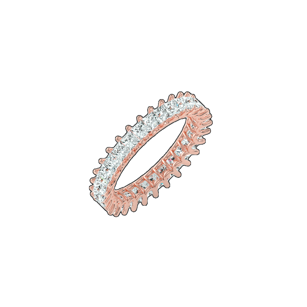 The Celsi Diamond Band In 925 Sterling Silver - Thirteen