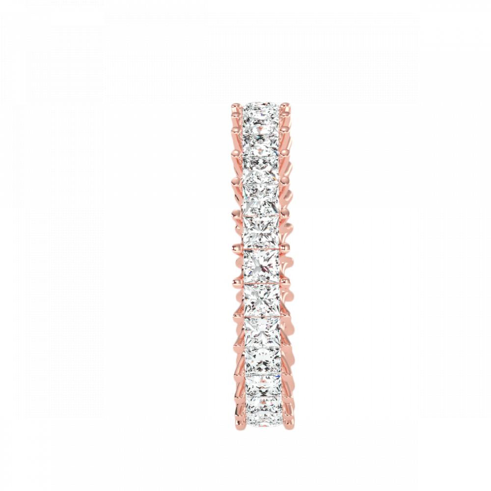 The Celsi Diamond Band In 925 Sterling Silver - Three