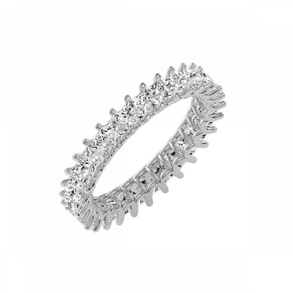 The Celsi Diamond Band In 925 Sterling Silver - Six