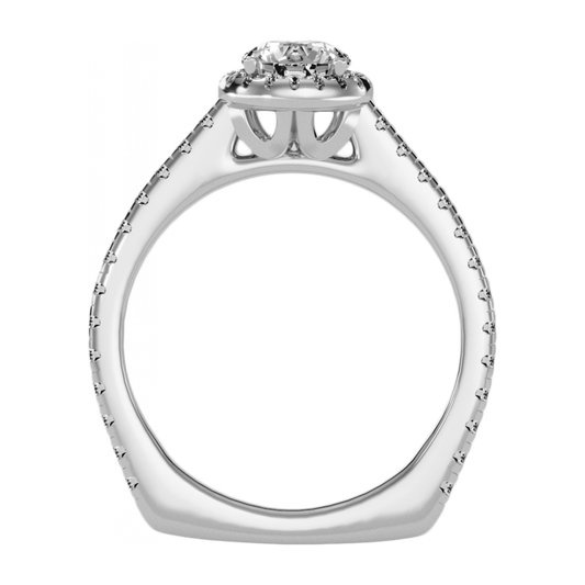The Classy Halo Ring - One