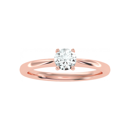 The Comfortable Solitaire Ring - Twelve