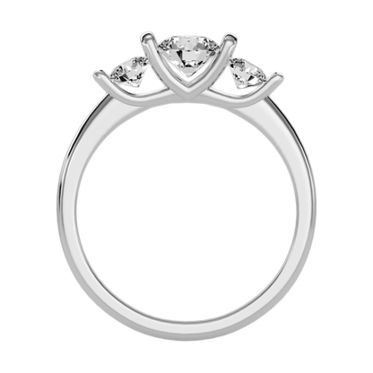 The Complimenting Engagement Ring In 925 Sterling Silver - One