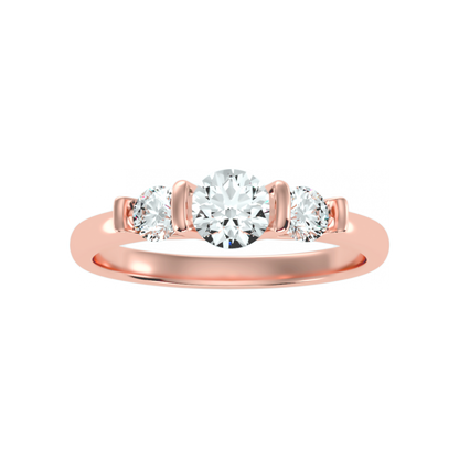 The Complimenting Engagement Ring In 925 Sterling Silver - Twelve