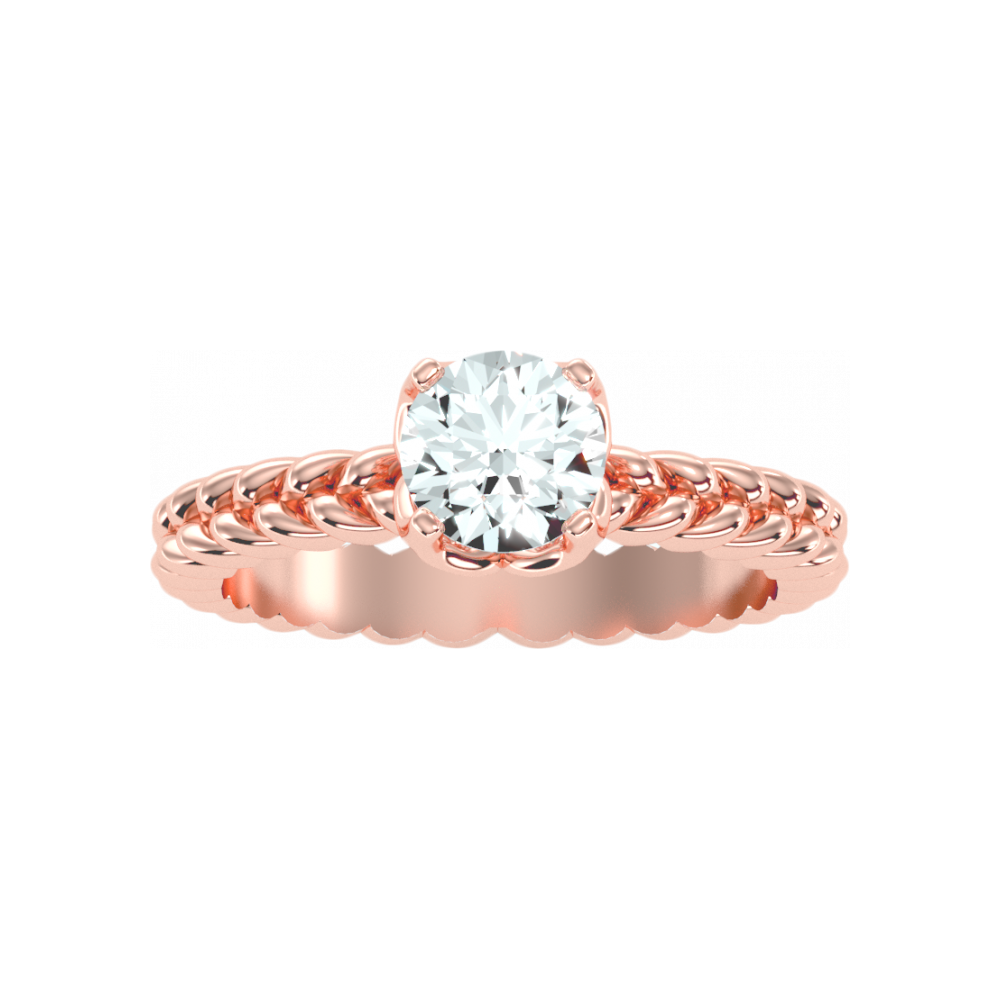 The Complimenting Solitaire Ring - Twelve