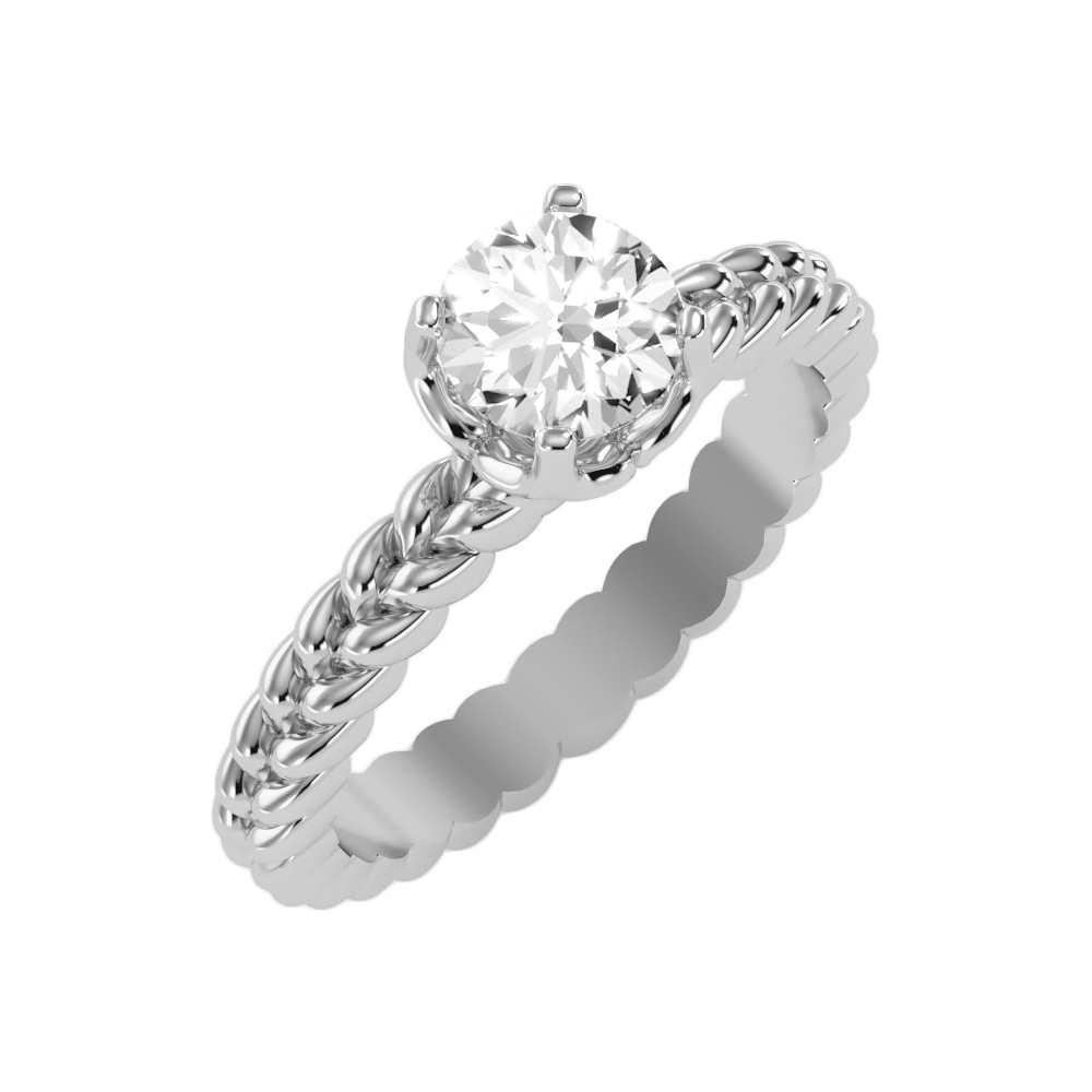 The Complimenting Solitaire Ring - Two