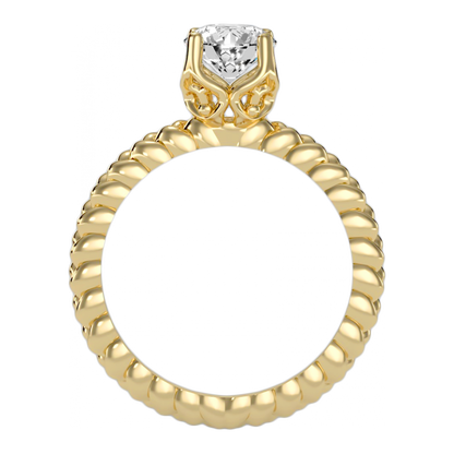 The Complimenting Solitaire Ring - Five