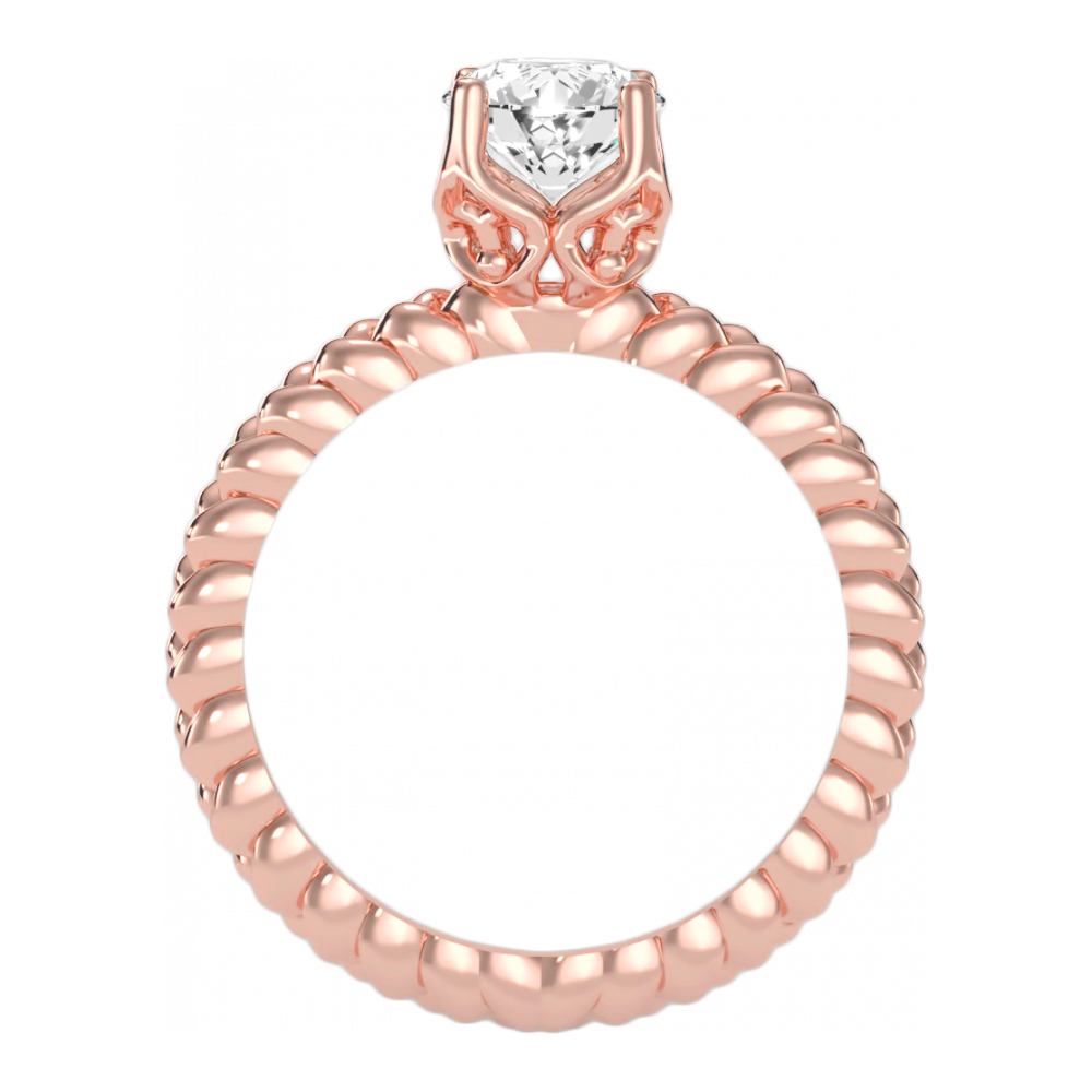 The Complimenting Solitaire Ring - Nine