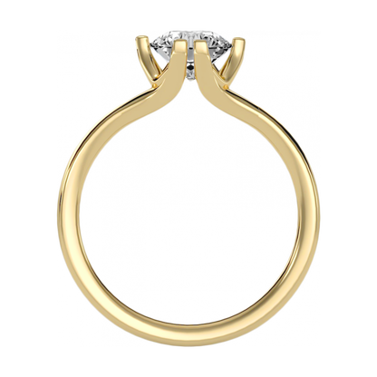 The Confident Single Stone Ring - Five