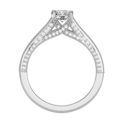 The Confounding Solitaire Ring In 925 Sterling Silver - One