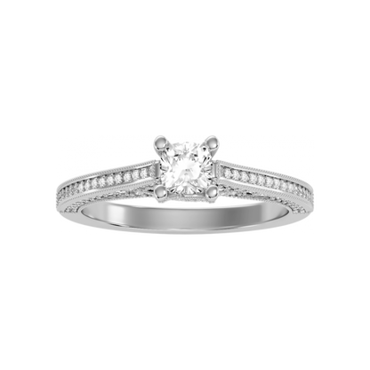 The Confounding Solitaire Ring - Four