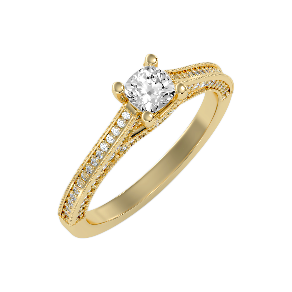 The Confounding Solitaire Ring - Six