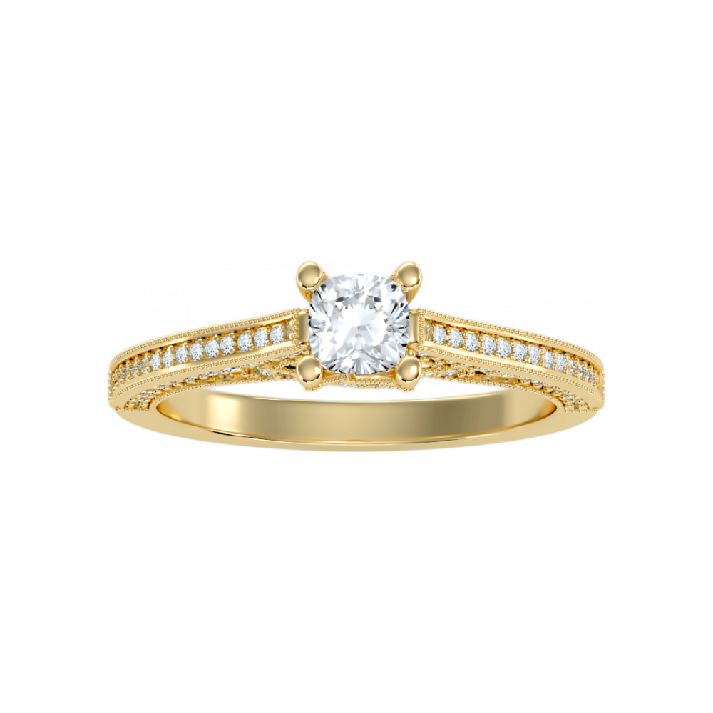 The Confounding Solitaire Ring In 925 Sterling Silver - Eight
