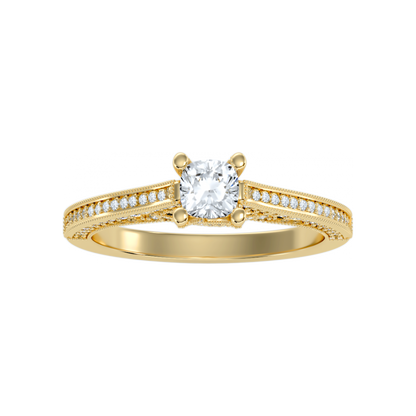 The Confounding Solitaire Ring - Eight