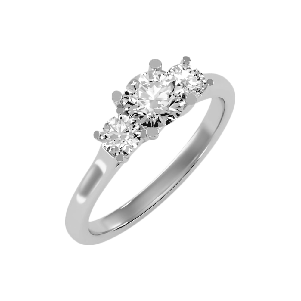 The Dainty Engagement Ring - Two