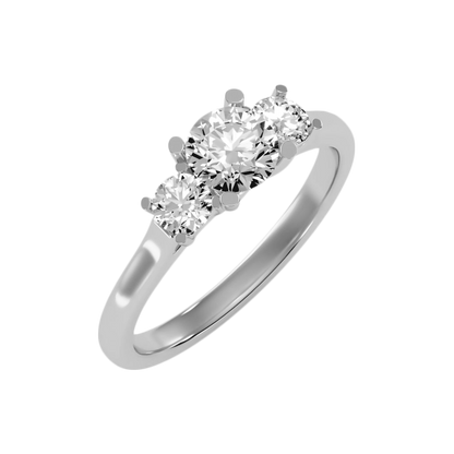 The Dainty Engagement Ring - Two