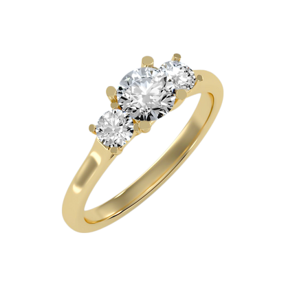 The Dainty Engagement Ring - Six