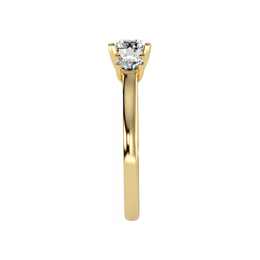 The Dainty Engagement Ring In 925 Sterling Silver - Seven