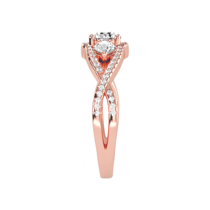 The Dashing Three Stone Ring - Eleven