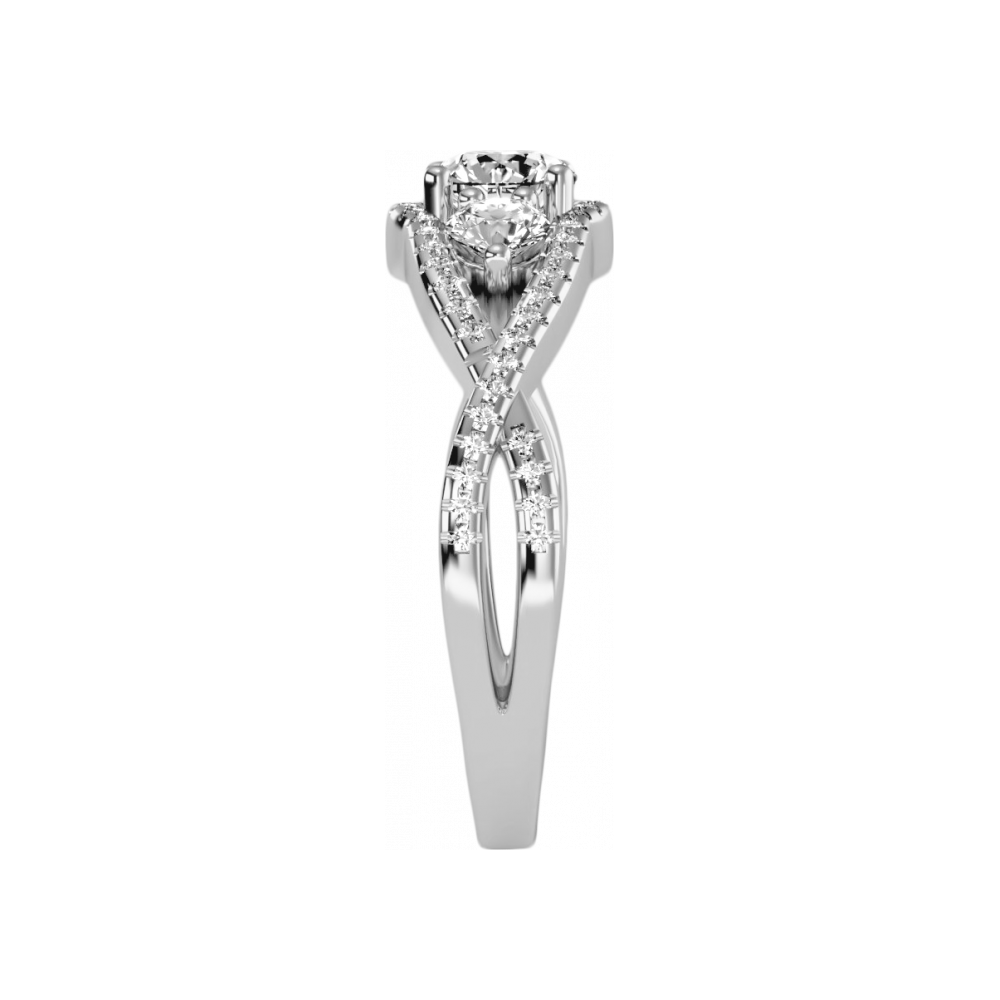 The Dashing Three Stone Ring - Three