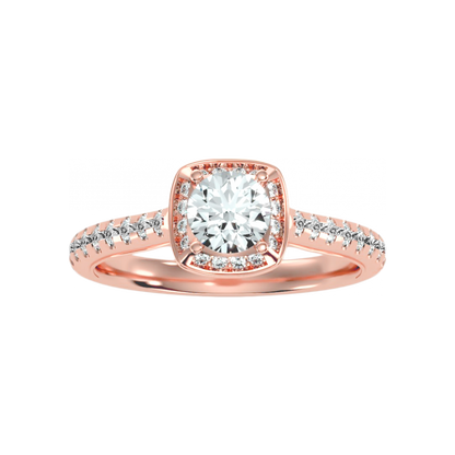 The Dazzling Halo Ring - Twelve