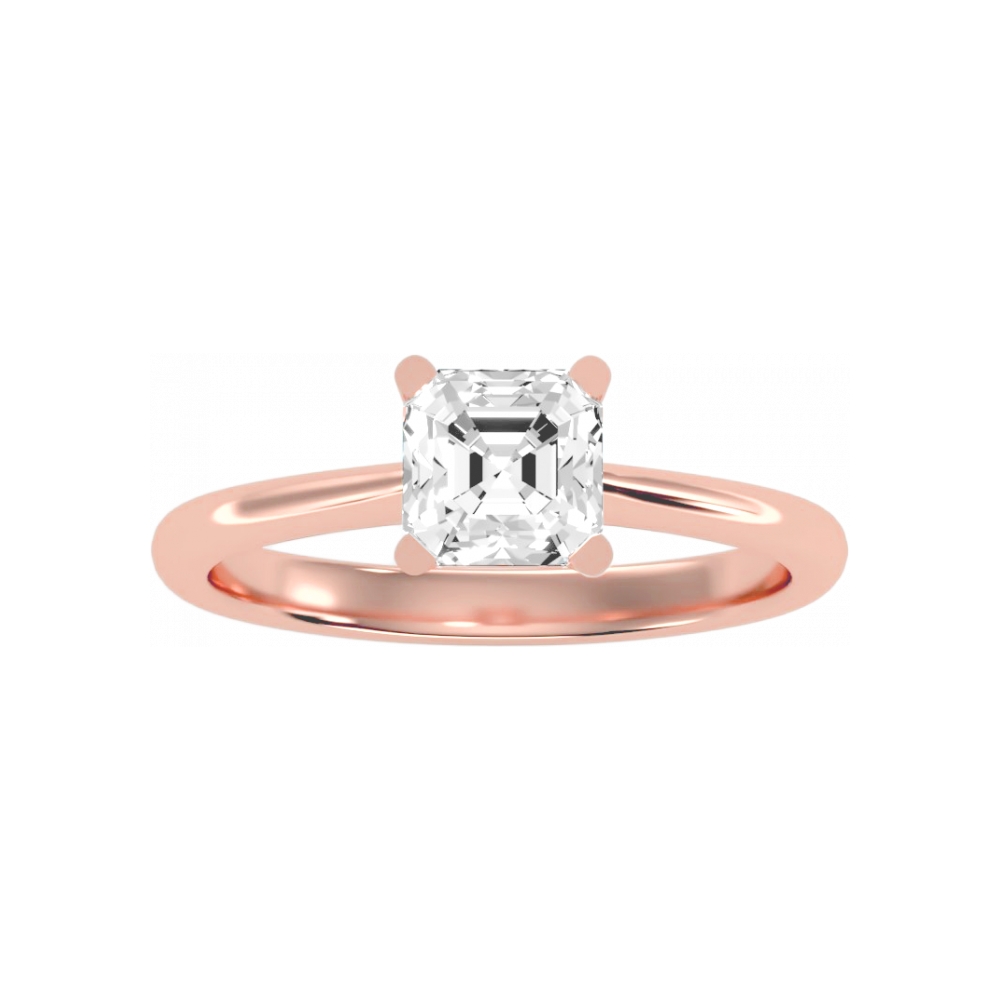 The Dazzling Solitaire Ring In 925 Sterling Silver - Twelve