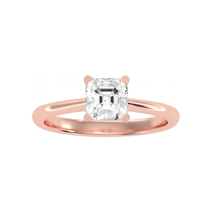 The Dazzling Solitaire Ring In 925 Sterling Silver - Twelve