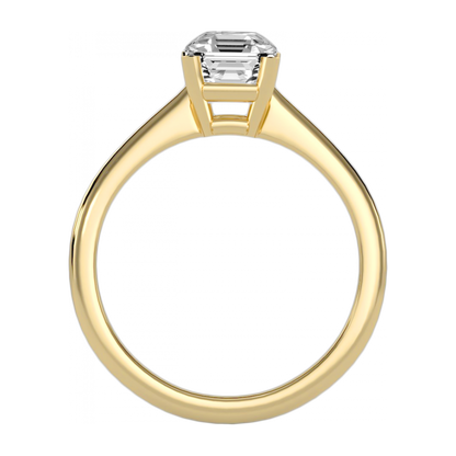 The Dazzling Solitaire Ring In 925 Sterling Silver - Five
