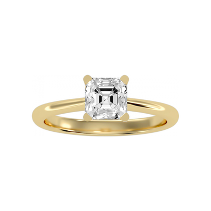 The Dazzling Solitaire Ring In 925 Sterling Silver - Eight